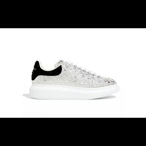 Alexander McQueen Larry Oversized Crystal Shoes